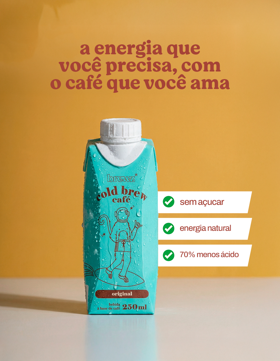 cold brew - original 250ml | sem açúcar
