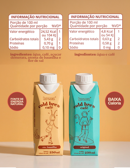 cold brew | original + baunilha