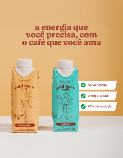 cold brew | original + baunilha