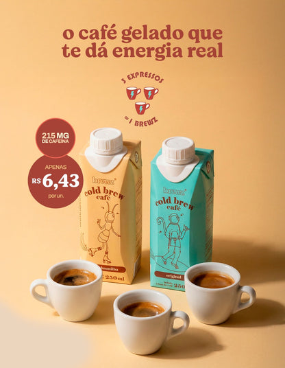 cold brew | original + baunilha